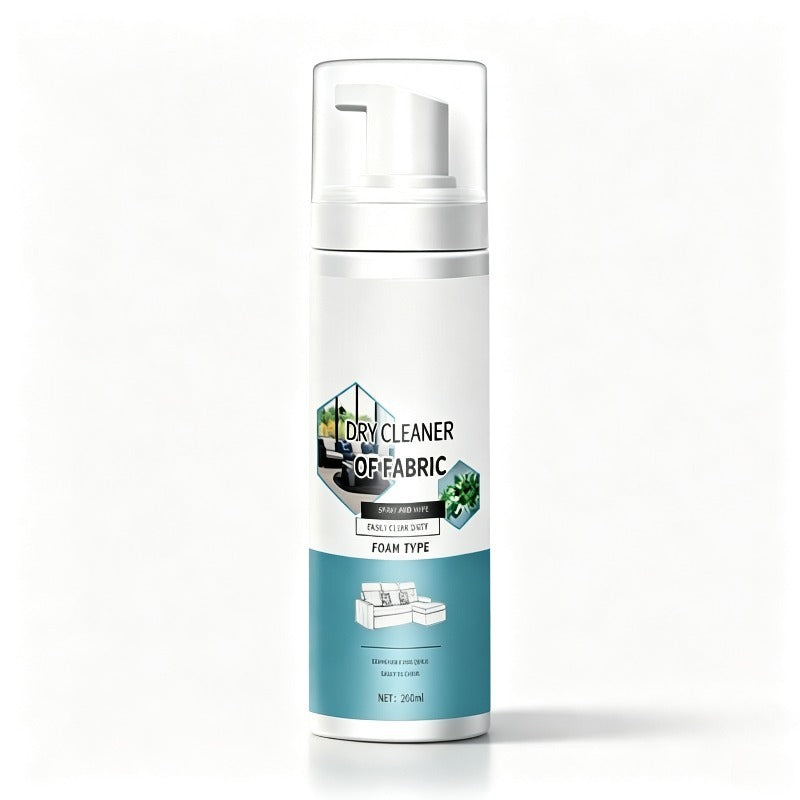 Fabric Dry Cleaner Foam Spray for Sofa, Upholstery and Textile Care