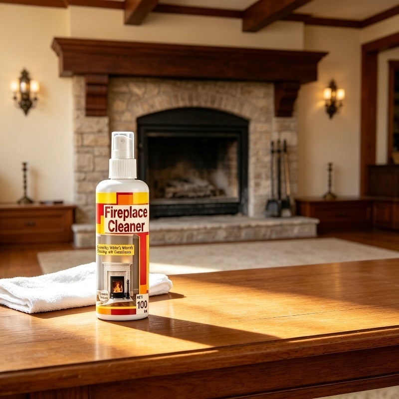 Fireplace Surface Cleaner Spray for Soot and Creosote Removal