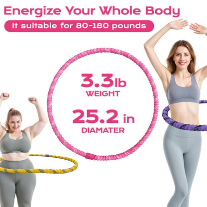Weighted Hula Hoop - Full Body Trainer